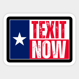 Texit now Sticker